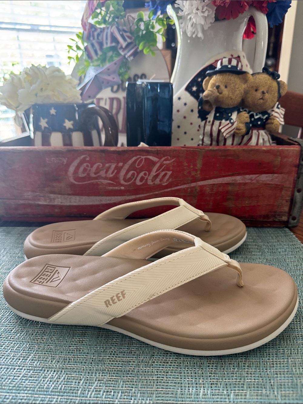 Reef Cushion Melody Flip Flops - Women’s Size 8 - Picture 2 of 6